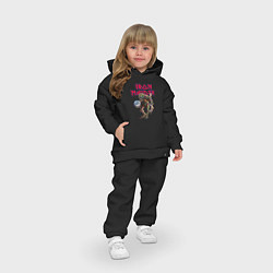 Детский костюм оверсайз Iron Maiden, цвет: черный — фото 2