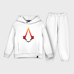 Детский костюм оверсайз Assassins Creed, цвет: белый