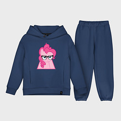 Детский костюм оверсайз Pinky Pie hipster, цвет: тёмно-синий