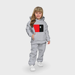 Детский костюм оверсайз ГИНТАМА, цвет: меланж — фото 2