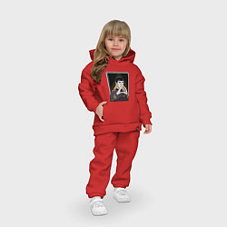 Детский костюм оверсайз Spock Z, цвет: красный — фото 2