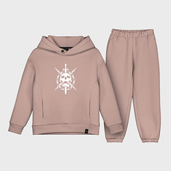 Детский костюм оверсайз DESTINY 2, цвет: пыльно-розовый