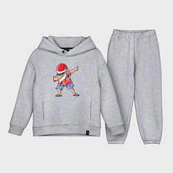 Детский костюм оверсайз Santa Dab, цвет: меланж