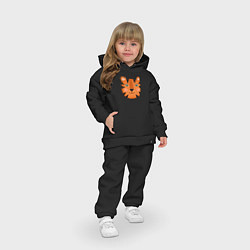 Детский костюм оверсайз Тигр, цвет: черный — фото 2
