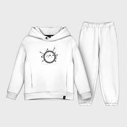 Детский костюм оверсайз Wisp, цвет: белый