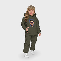 Детский костюм оверсайз Боно Bono U2 ЮТУ Z, цвет: хаки — фото 2