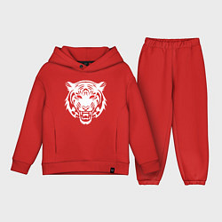 Детский костюм оверсайз Eye Tiger, цвет: красный