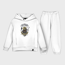 Детский костюм оверсайз Halloween, цвет: белый