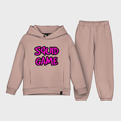 Детский костюм оверсайз Squid Game Pinker