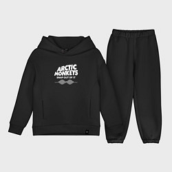 Детский костюм оверсайз Arctic Monkeys, группа, цвет: черный