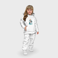 Детский костюм оверсайз Джинн Jean Genshin Impact, цвет: белый — фото 2