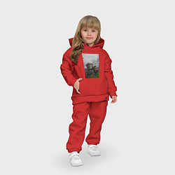 Детский костюм оверсайз Метнись кабанчиком, цвет: красный — фото 2