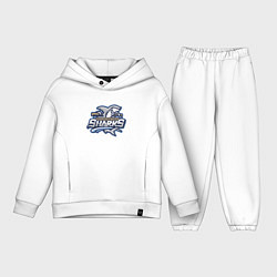 Детский костюм оверсайз Wilmington sharks -baseball team, цвет: белый