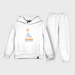 Детский костюм оверсайз Senior Shawa Developer, цвет: белый