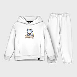 Детский костюм оверсайз The Magical Cat Yuumi, цвет: белый