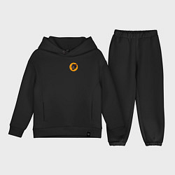 Детский костюм оверсайз Old School Panter, цвет: черный