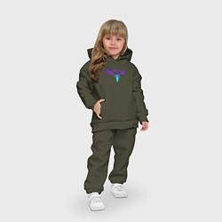Детский костюм оверсайз WALHALLA TEAM NEON LOGO ТОКИЙСКИЕ МСТИТЕЛИ, цвет: хаки — фото 2