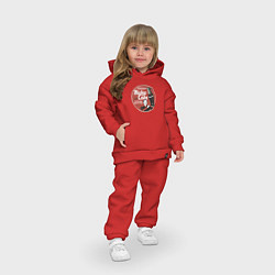 Детский костюм оверсайз Nuka Cola Ice Cold Retro, цвет: красный — фото 2