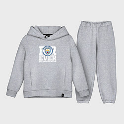 Детский костюм оверсайз Manchester City FOREVER NOT JUST WHEN WE WIN Манче, цвет: меланж