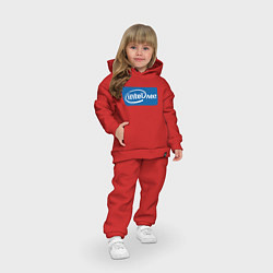 Детский костюм оверсайз INTELлект, цвет: красный — фото 2