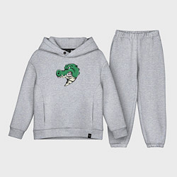 Детский костюм оверсайз Злой Крокодил