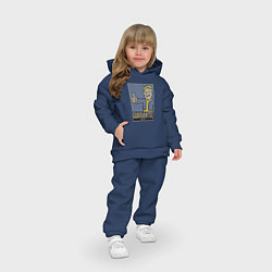Детский костюм оверсайз Vault guarantee boy, цвет: тёмно-синий — фото 2