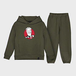 Детский костюм оверсайз Доктор Ливси - KFC Edition, цвет: хаки