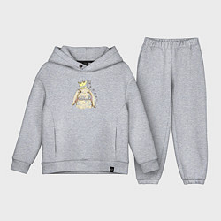 Детский костюм оверсайз Корона не жмёт, цвет: меланж