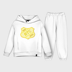 Детский костюм оверсайз Bitcoin 2023, цвет: белый