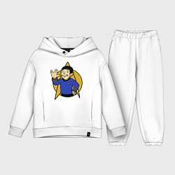 Детский костюм оверсайз Spoke - vault boy, цвет: белый