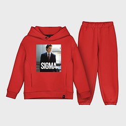 Детский костюм оверсайз Sigma - Bateman, цвет: красный