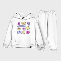 Детский костюм оверсайз Good luck