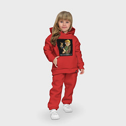 Детский костюм оверсайз Римворлд - Фиби, цвет: красный — фото 2