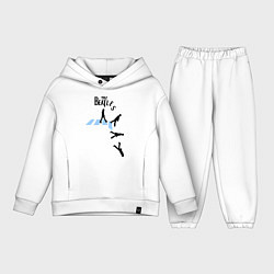 Детский костюм оверсайз The Beatles: break down, цвет: белый