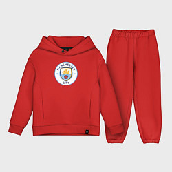 Детский костюм оверсайз Manchester City FC, цвет: красный