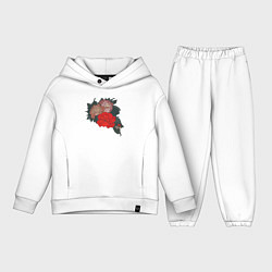 Детский костюм оверсайз Цветы Irezumi