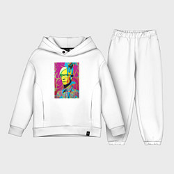 Детский костюм оверсайз Andy Warhol - pop art, цвет: белый