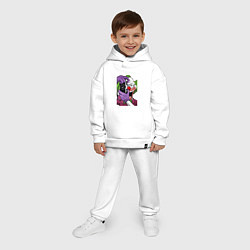 Детский костюм оверсайз Krusty photographer, цвет: белый — фото 2