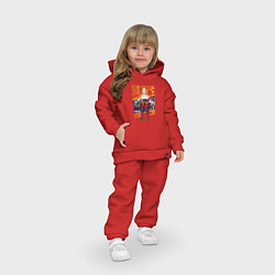 Детский костюм оверсайз Beatrix Amerhauser, цвет: красный — фото 2