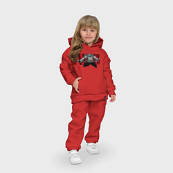 Детский костюм оверсайз Это же Зоро Ророноа, цвет: красный — фото 2