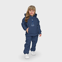 Детский костюм оверсайз Tottenham Hotspur fc sport, цвет: тёмно-синий — фото 2