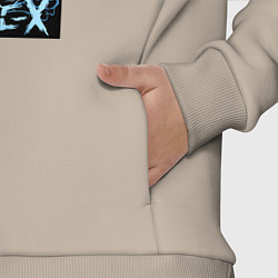 Детский костюм оверсайз Static-X - Wayne head, цвет: миндальный — фото 2