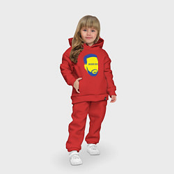 Детский костюм оверсайз Golden State Curry, цвет: красный — фото 2