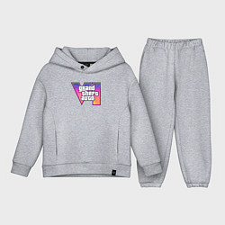 Детский костюм оверсайз Grand theft auto VI, цвет: меланж