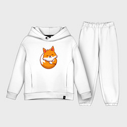 Детский костюм оверсайз Orange fox