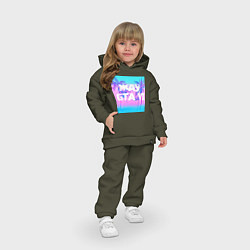 Детский костюм оверсайз ЖДУ GTA VI, цвет: хаки — фото 2
