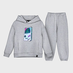 Детский костюм оверсайз Гейм бой - тетрис, цвет: меланж