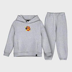 Детский костюм оверсайз Red Alert: СССР, цвет: меланж