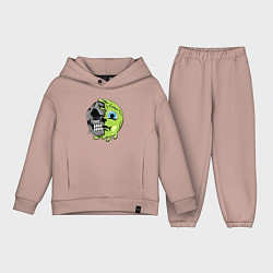 Детский костюм оверсайз Green smile, цвет: пыльно-розовый