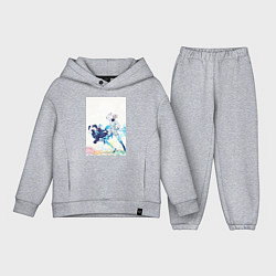 Детский костюм оверсайз Ванитас Ной Архивист, цвет: меланж